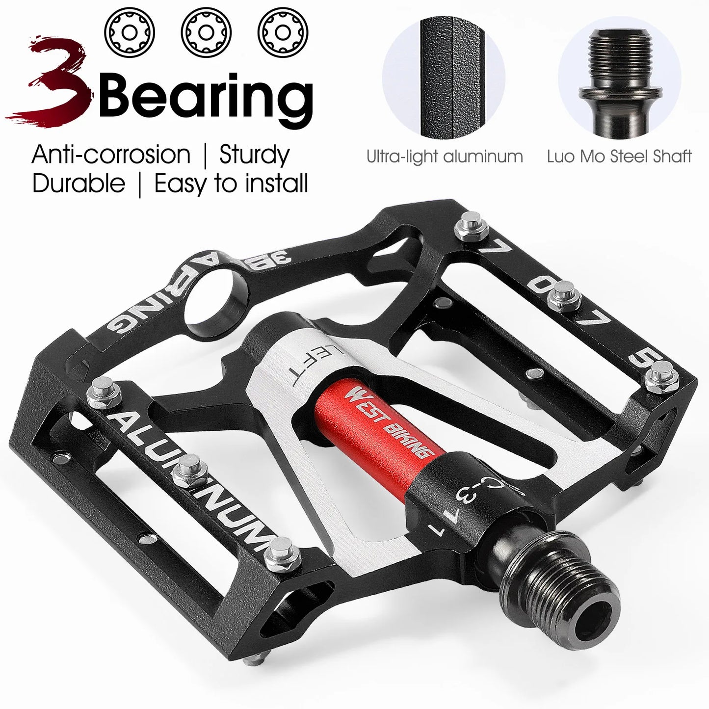 Ultralight Anti-slip  Bicycle Pedals