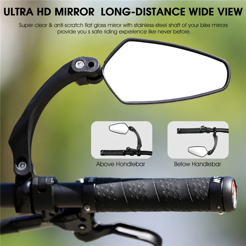 Universal Adjustable Bicycle Rear View Mirror