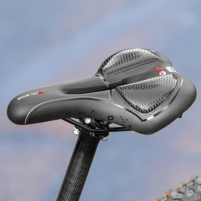 Bicycle Saddle with Ergonomic Cushion