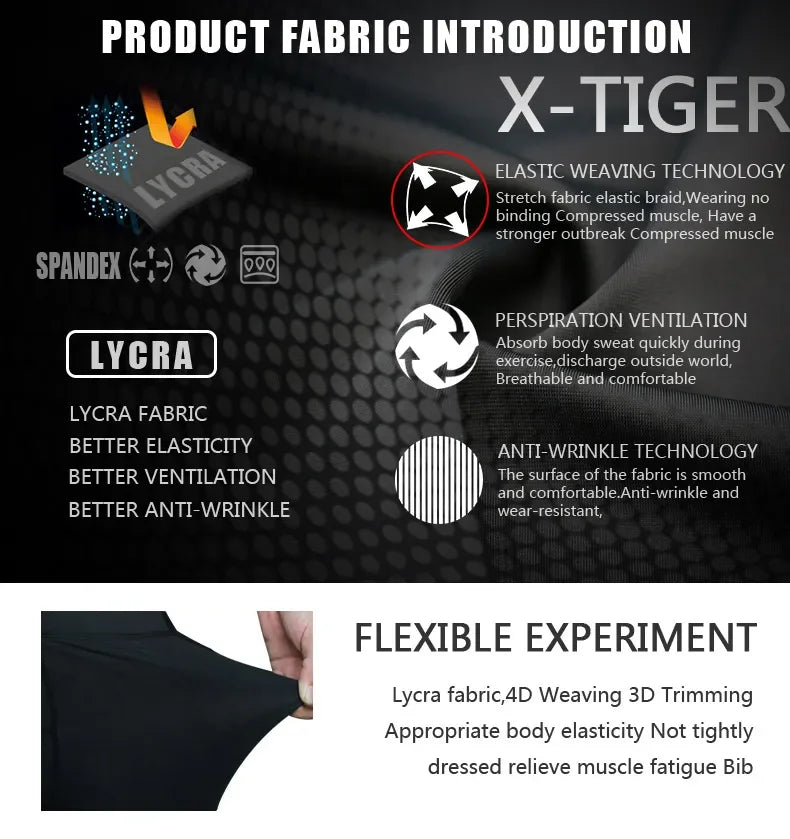 Men's Gel-Padded Cycling Shorts