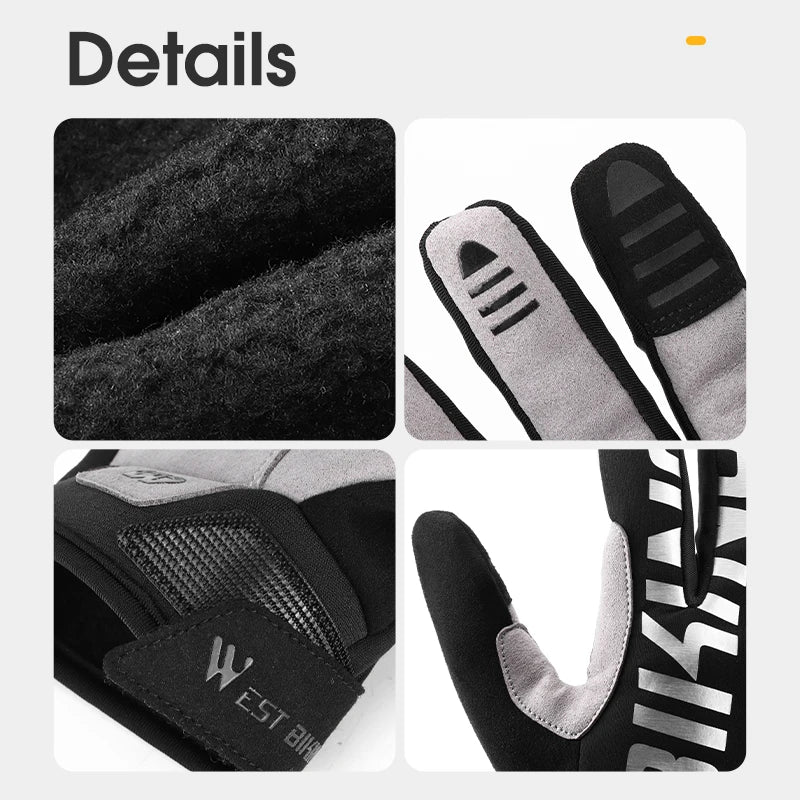 Spring & Summer Bicycle Gloves for Touch Screen