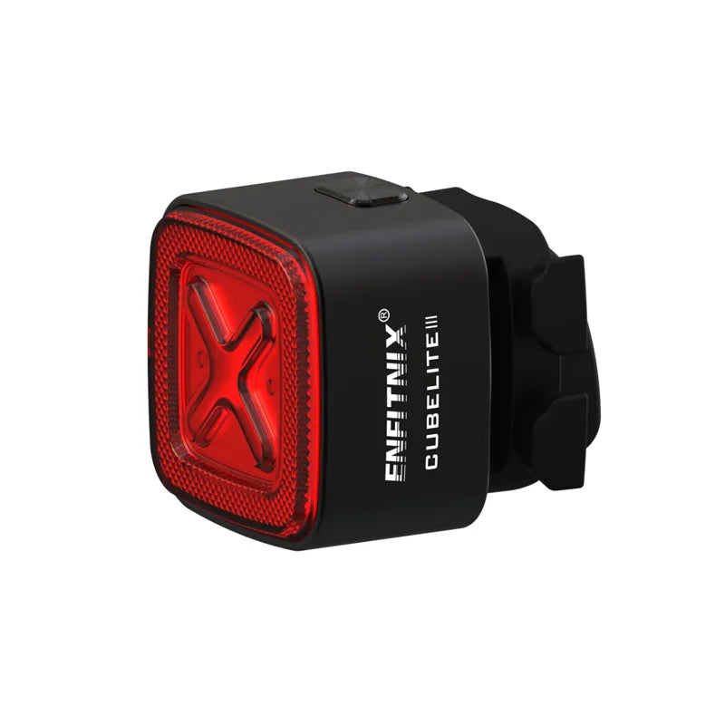 Cubelite III Smart Bicycle Tail Light with Brake Warning