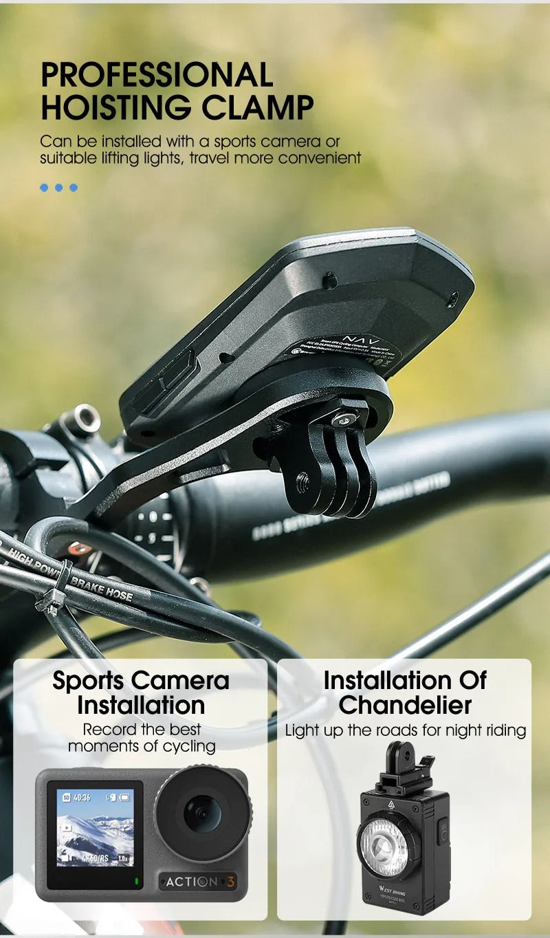 Bicycle Computer and GPS Mounting Bracket